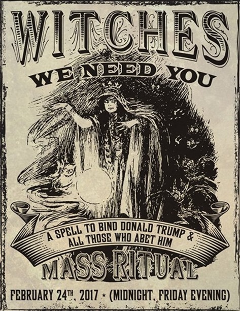 witches trump