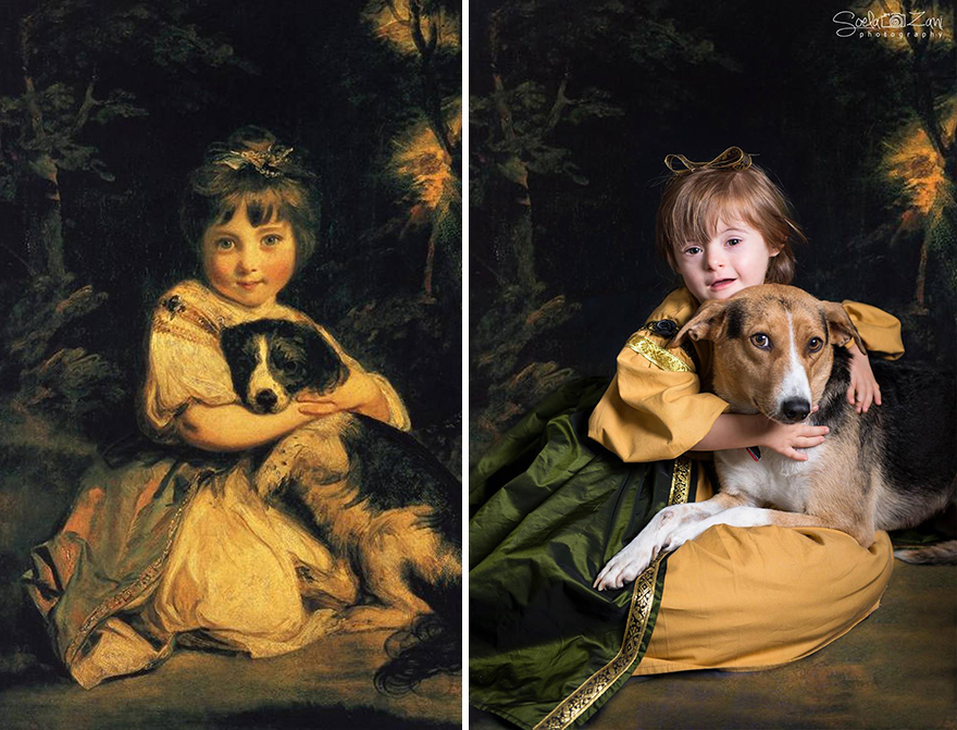 recreations of famous paintings