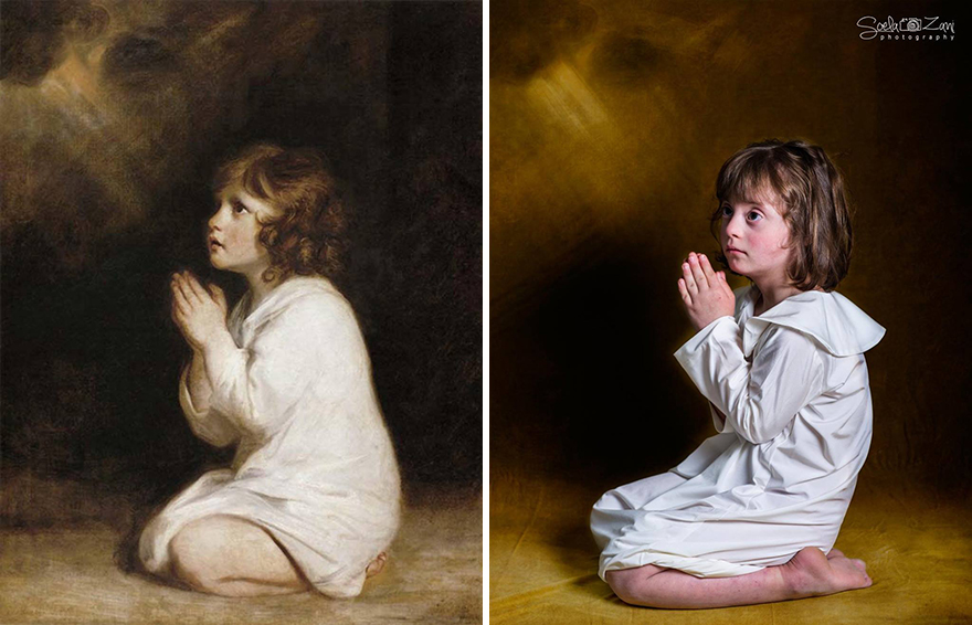 recreations of famous paintings
