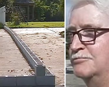 Neighbor Cuts Off Elderly Man’s Driveway With Cinder Blocks In Land Dispute
