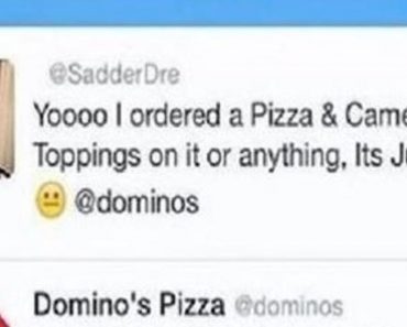 Upset Man Tweets Dominos After He Thinks He Just Got Bread, But Then Realizes What He Did