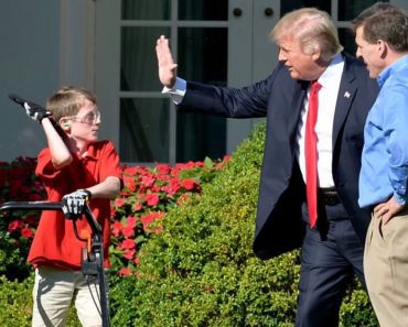Naysayers Bring Up Child Labor Laws After President Trump Allows Boy To Mow White House Lawn