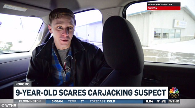 boy scares carjackers