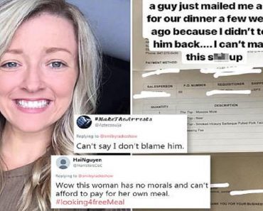 Guy Sends Woman Invoice In The Mail After Their First Date