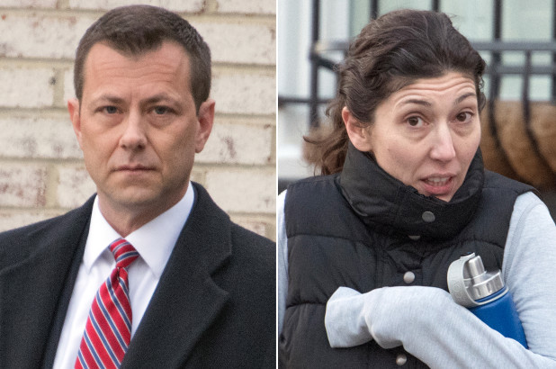 Peter Strzok and Lisa Page