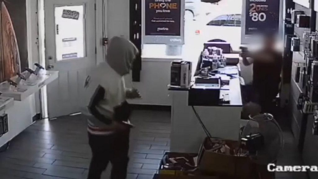 employee shoots would-be robber